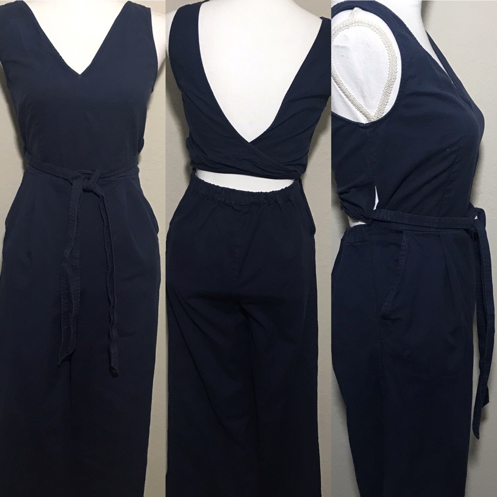 Lucky Brand Tie Back Romper